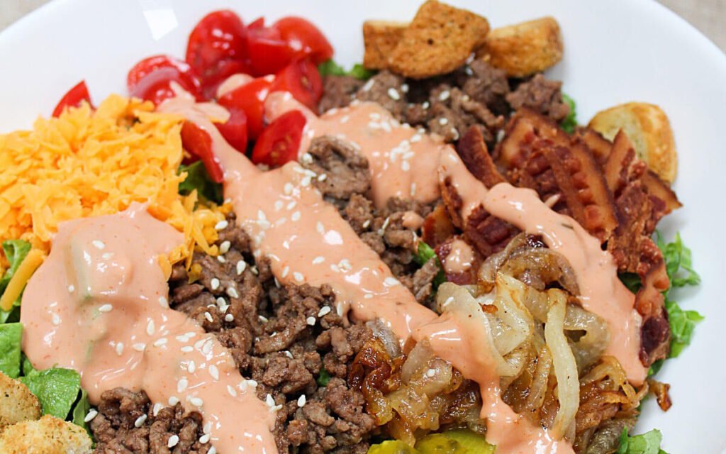 Bacon Cheeseburger Bowls