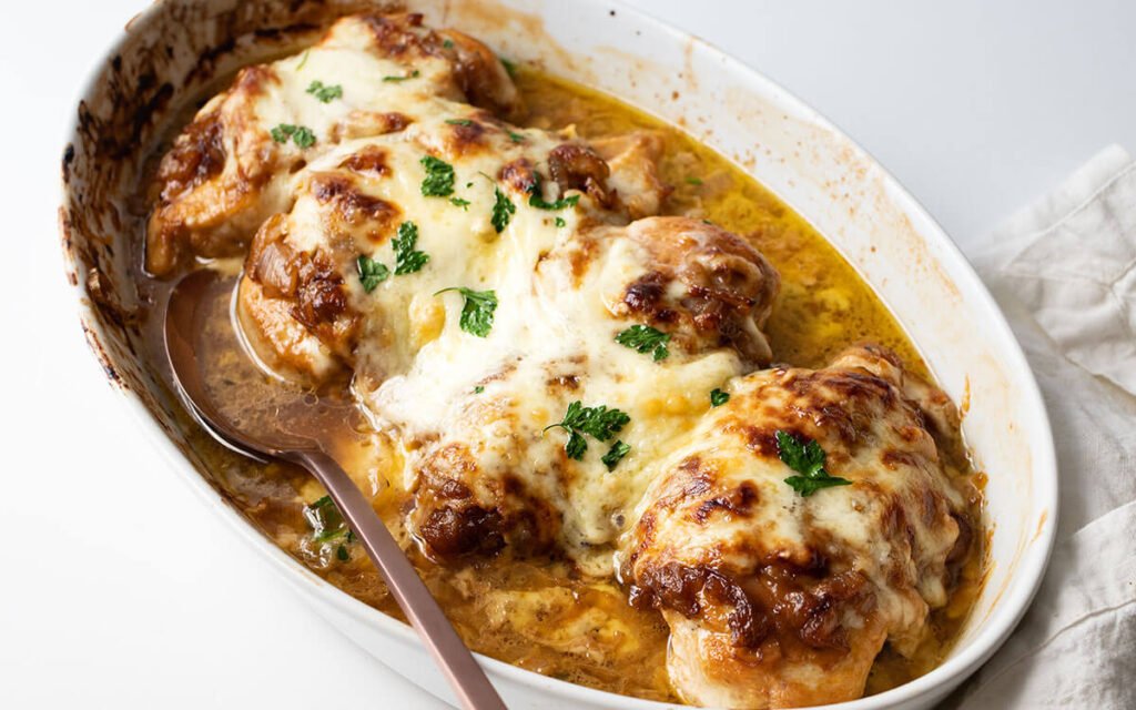 French Onion Baked Chicken