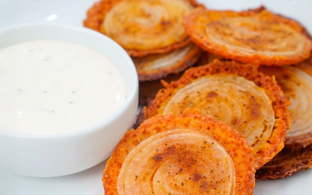 Keto Sweet Onion Crisps