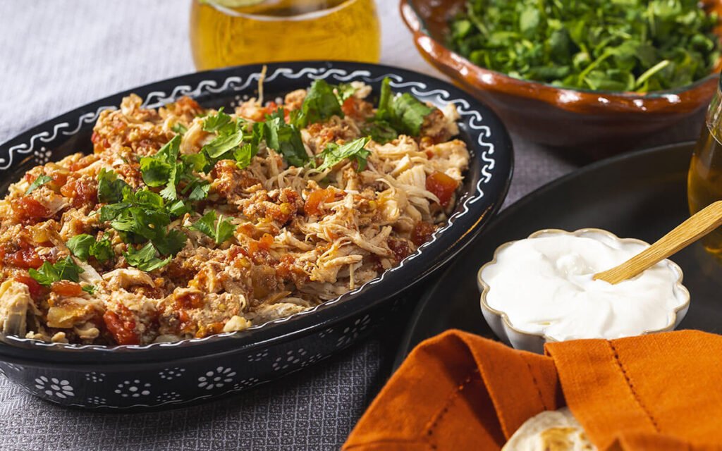 Slow Cooker Guajillo Chicken