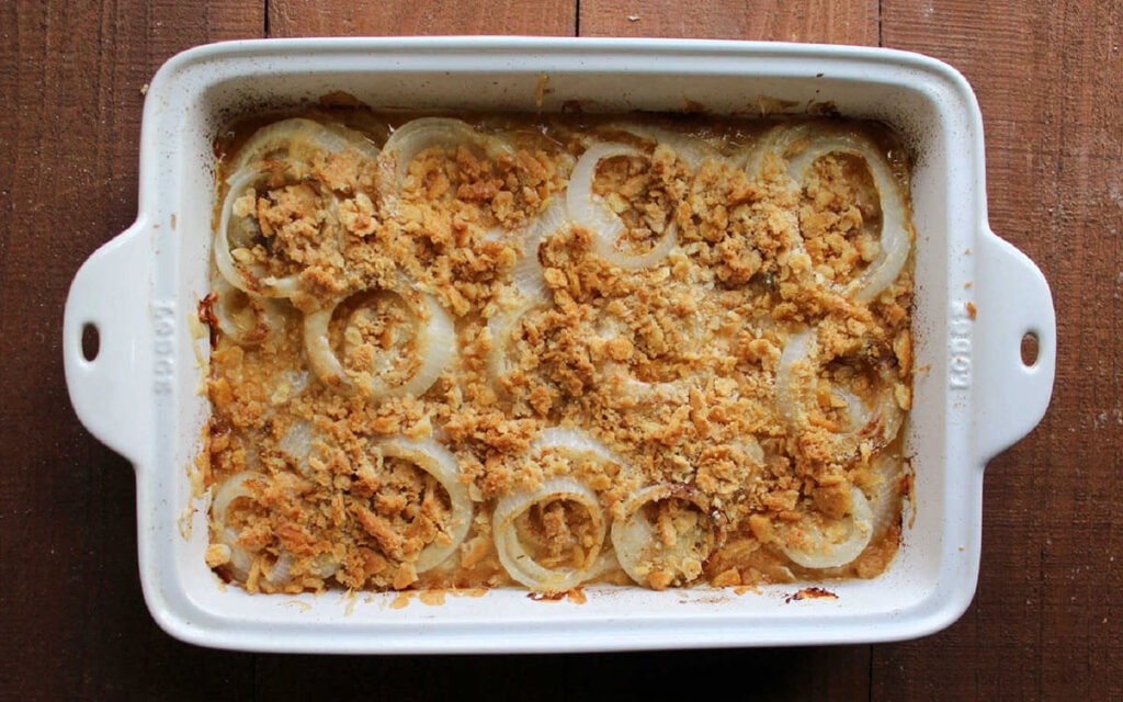 Cheesy Onion Casserole
